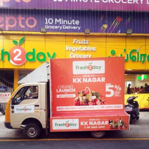 Mobile Van Advertisement