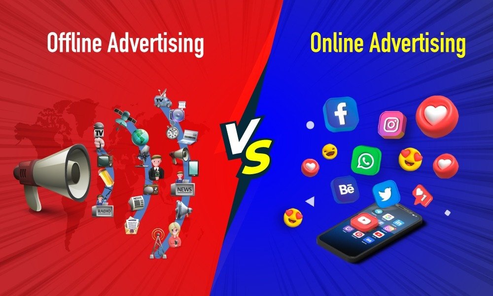 Offline Advertising Vs Online Advertising – The Full Scoop On