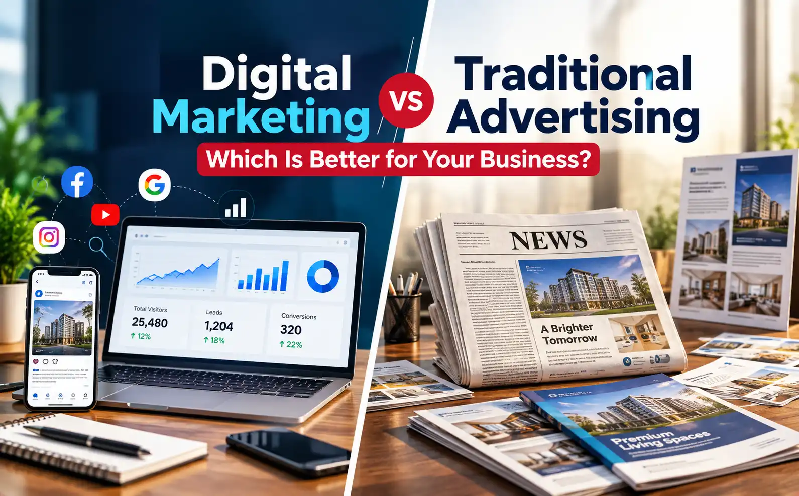 Digital vs Traditional Marketing Digital vs Traditional Marketing